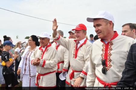 Итоговый репортаж о поездке Г.А. Зюганова на Всероссийский форум Дружбы народов в Татарстане