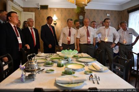 Продолжается рабочий визит Г.А. Зюганова в Татарстан