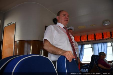 Продолжается рабочий визит Г.А. Зюганова в Татарстан