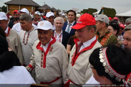 Завершился рабочий визит Г.А. Зюганова в Татарстан