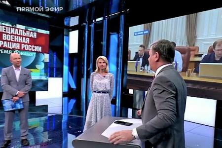 Дмитрий Новиков на Первом канале – о космической отрасли, хищничестве западных корпораций и актуальности пера Николая Гоголя