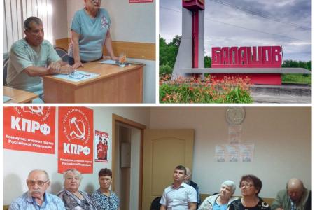 Саратовская область. О.Н. Алимова посетила Калининский и Балашовский районы