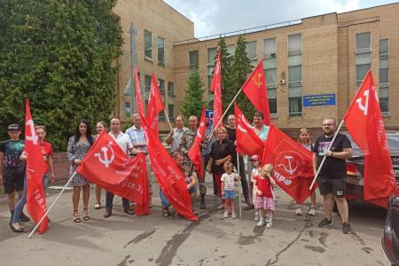 Московская область. Коммунисты МК КПРФ начали проводить авто-мотопробеги в поддержку Вооруженных сил РФ по всему региону