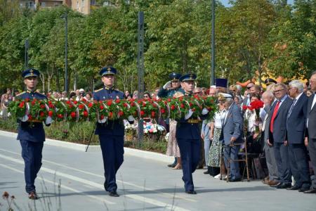 Московская область. Зампред Мособлдумы Александр Наумов принял участие в открытии стелы «Ступино – город трудовой доблести»