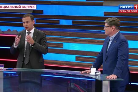 Юрий Афонин в эфире телеканала «Россия-1»: Празднование 100-летия СССР поможет современной России в борьбе с западным империализмом