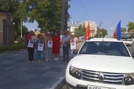 Московская область. Коммунисты МК КПРФ начали проводить авто-мотопробеги в поддержку Вооруженных сил РФ по всему региону