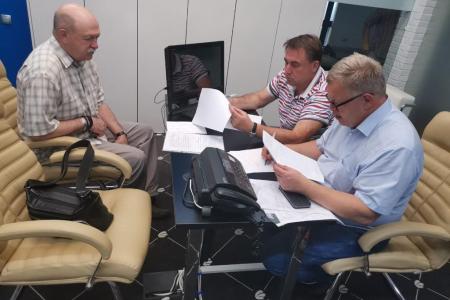 Московская область. Депутат-коммунист Александр Наумов провел прием граждан в  Ступине