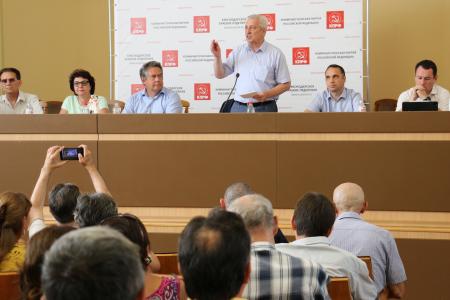 Краснодар. Николай Платошкин принял участие в собрании краевого актива КПРФ и ДЗНС
