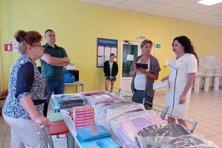 Калуга. КПРФ оказывает помощь беженцам из Донбасса