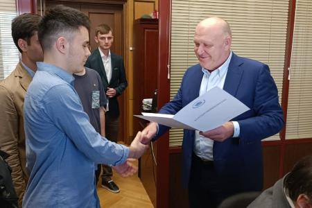 При поддержке Ататолия Бифова  группа студентов прошла практику в Госдуме РФ