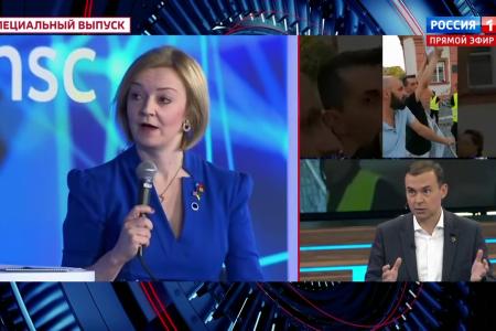 Юрий Афонин в телеэфире «России-1»: Западные капиталисты стремятся переложить на трудящихся издержки противостояния с Россией