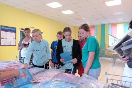 Калуга. КПРФ оказывает помощь беженцам из Донбасса