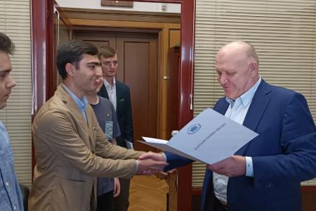 При поддержке Ататолия Бифова  группа студентов прошла практику в Госдуме РФ