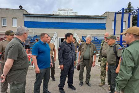 Первый секретарь Якутского рескома КПРФ Виктор Губарев о шефской помощи городу Кировское Донецкой Народной Республики