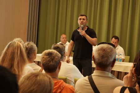 Краснодарский край. Николай Бондаренко – в Новороссийске: Будущее народа – в руках народных депутатов!
