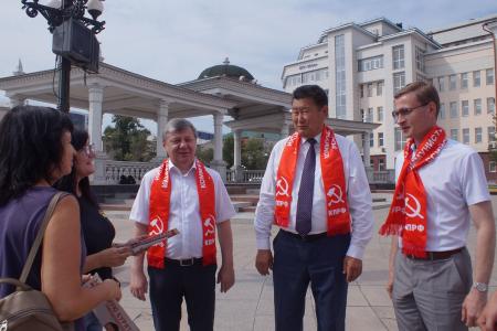 Республика Бурятия: Красные в городе!