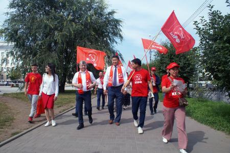 Республика Бурятия: Красные в городе!