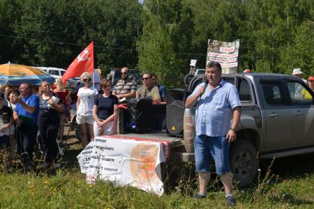 Ренат Сулейманов: Жители Плотниковского сельсовета против мега-свалки в Новосибирском районе