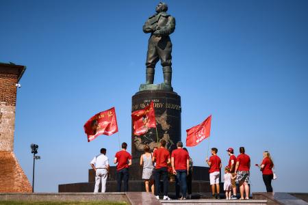 Нижегородские коммунисты отмечают день ВВС СССР