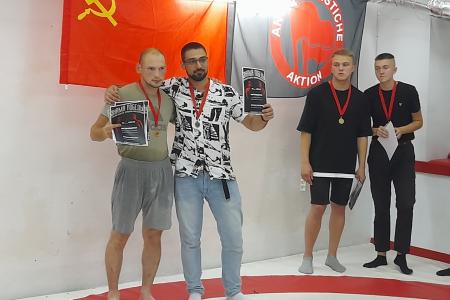 Алтайский край. В Барнауле прошел спортивный турнир "Знамя Победы"