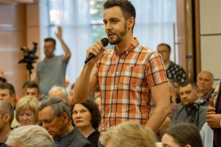 В Екатеринбурге прошла большая встреча с Александром Ивачёвым, Николаем Платошкиным и Анжеликой Глазковой