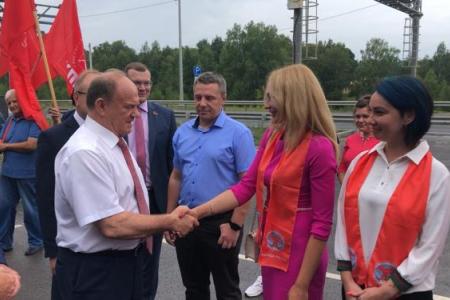 Активистки ВЖС-«Надежда России» приняли участие во встрече Г.А. Зюганова на Орловщине