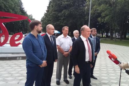 Г.А. Зюганов посетил турнир по волейболу в Орле