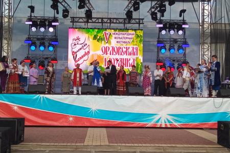 Г.А. Зюганов принял участие в фольклорном фестивале "Орловская мозаика"