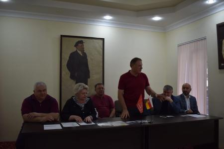Рабочая поездка Казбека Тайсаева в Северную Осетию в преддверии выборов