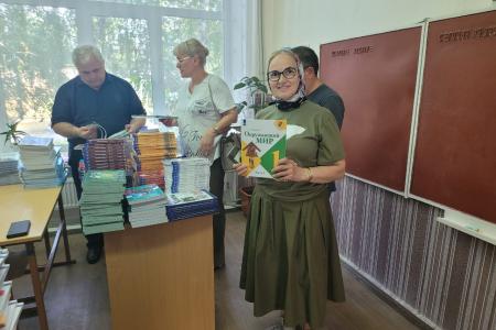 Делегация КПРФ во главе с Казбеком Тайсаевым находится с рабочим визитом на Донбассе