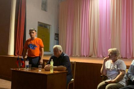 Делегация КПРФ во главе с Казбеком Тайсаевым находится с рабочим визитом на Донбассе