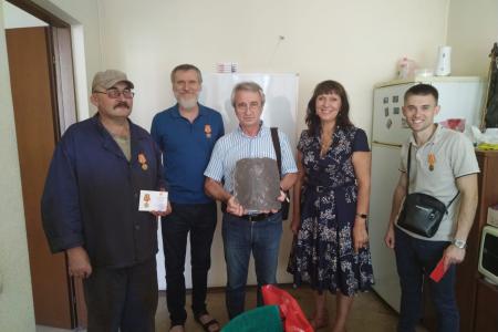 Рабочая поездка делегации КПРФ во главе с Казбеком Тайсаевым на Донбасс продолжается