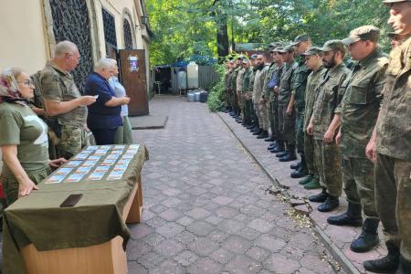Рабочая поездка делегации КПРФ во главе с Казбеком Тайсаевым на Донбасс продолжается