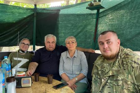 Рабочая поездка делегации КПРФ во главе с Казбеком Тайсаевым на Донбасс продолжается
