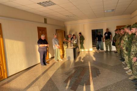Рабочая поездка делегации КПРФ во главе с Казбеком Тайсаевым на Донбасс продолжается