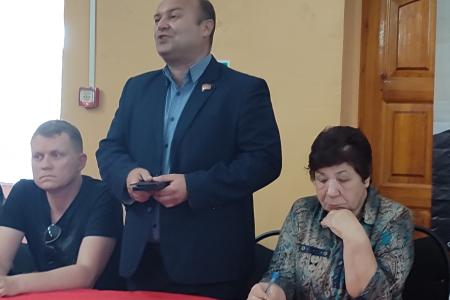 Рязанская область. Коммунисты Милославского района настроены на победу