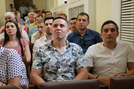 В Краснодаре прошла встреча блогера-коммуниста Николая Бондаренко с кубанским активом