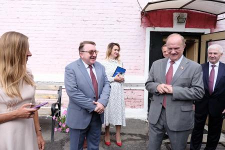 Второй день визита Г.А. Зюганова в Орловскую область