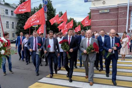 Второй день визита Г.А. Зюганова в Орловскую область