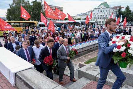 Второй день визита Г.А. Зюганова в Орловскую область