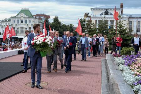 Второй день визита Г.А. Зюганова в Орловскую область