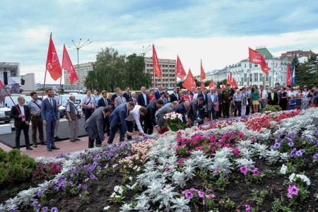 Второй день визита Г.А. Зюганова в Орловскую область