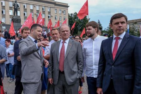 Второй день визита Г.А. Зюганова в Орловскую область
