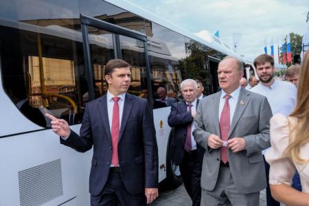 Второй день визита Г.А. Зюганова в Орловскую область