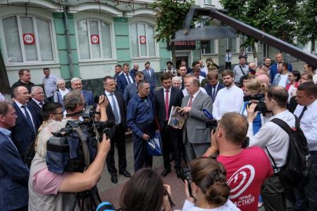 Второй день визита Г.А. Зюганова в Орловскую область