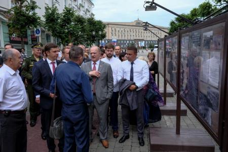 Второй день визита Г.А. Зюганова в Орловскую область