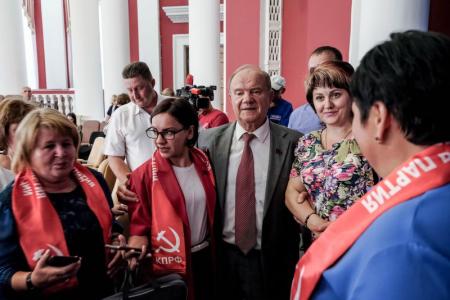 Второй день визита Г.А. Зюганова в Орловскую область