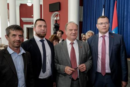 Второй день визита Г.А. Зюганова в Орловскую область