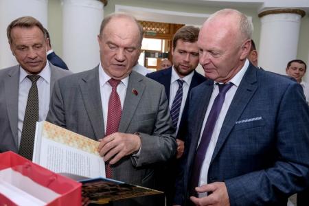 Второй день визита Г.А. Зюганова в Орловскую область