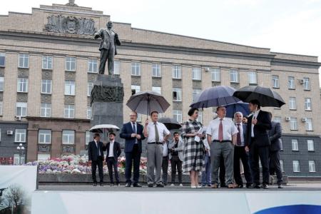 Второй день визита Г.А. Зюганова в Орловскую область